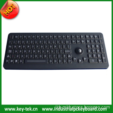 Trackball IP68 Rubber Waterproof Keyboard with High Quality